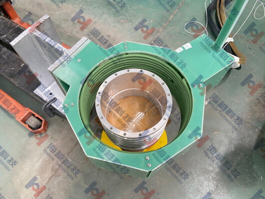 定子機殼、轉子連接套的熱套熱拆