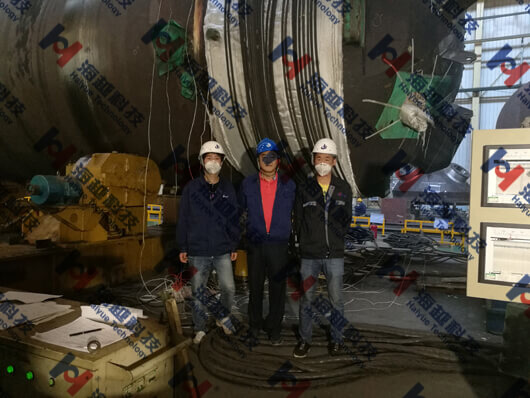 【中頻感應加熱器應用】核電蒸發器筒體和封頭焊縫的焊后熱處理