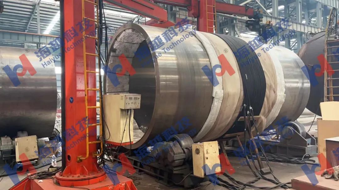 直徑2700mm，壁厚110mm，熱處理溫度690±14℃