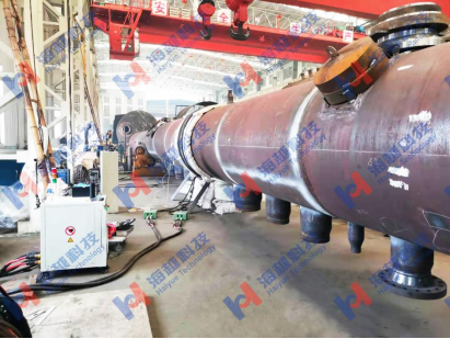 直徑1800mm，壁厚60mm，熱處理溫度665±10℃