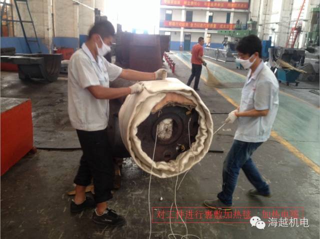 工件加熱技術要求：   三點測溫，實時打印 升溫要求----室溫升至650-680攝氏度，升溫期間保證每小時升溫不超過55度。 保溫要求----650-680攝氏度保溫一小時。 降溫要求----降溫至200攝氏度后自然冷卻，降溫期間保證每小時降溫不超過55度。